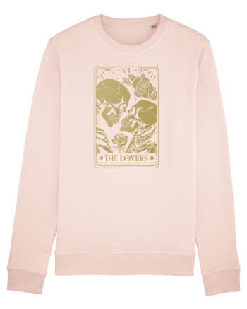 The Lovers Golden Tarot Candy Pink