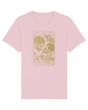 The Lovers Golden Tarot Cotton Pink
