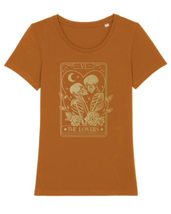 The Lovers Heart Tarot Roasted Orange