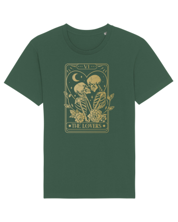 The Lovers Heart Tarot Bottle Green