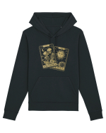 The Lovers Tarot Cards Gold Hanorac Unisex Drummer