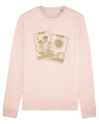 The Lovers Tarot Cards Gold Candy Pink