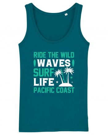 Ride The Wild Waves Surf Life Pacific Coast Ocean Depth