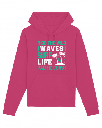 Ride The Wild Waves Surf Life Pacific Coast Raspberry