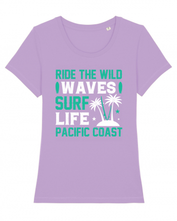 Ride The Wild Waves Surf Life Pacific Coast Lavender Dawn