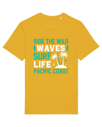 Ride The Wild Waves Surf Life Pacific Coast Spectra Yellow