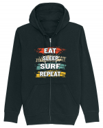 Eat Sleep Surf Repeat Hanorac cu fermoar Unisex Connector