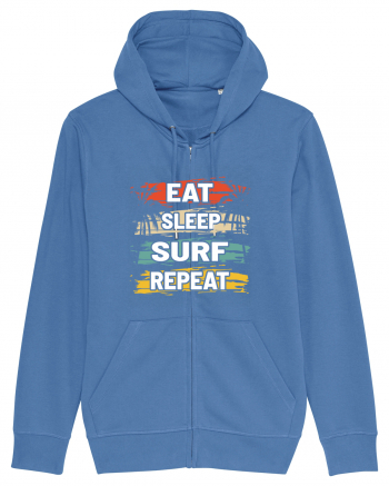 Eat Sleep Surf Repeat Bright Blue