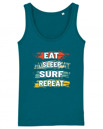 Eat Sleep Surf Repeat Ocean Depth