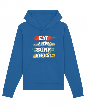 Eat Sleep Surf Repeat Royal Blue