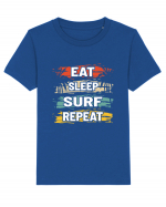 Eat Sleep Surf Repeat Tricou mânecă scurtă  Copii Mini Creator