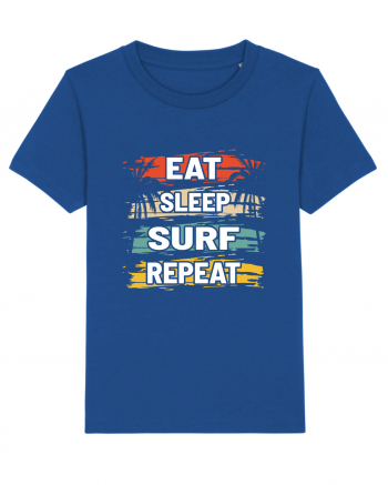 Eat Sleep Surf Repeat Majorelle Blue