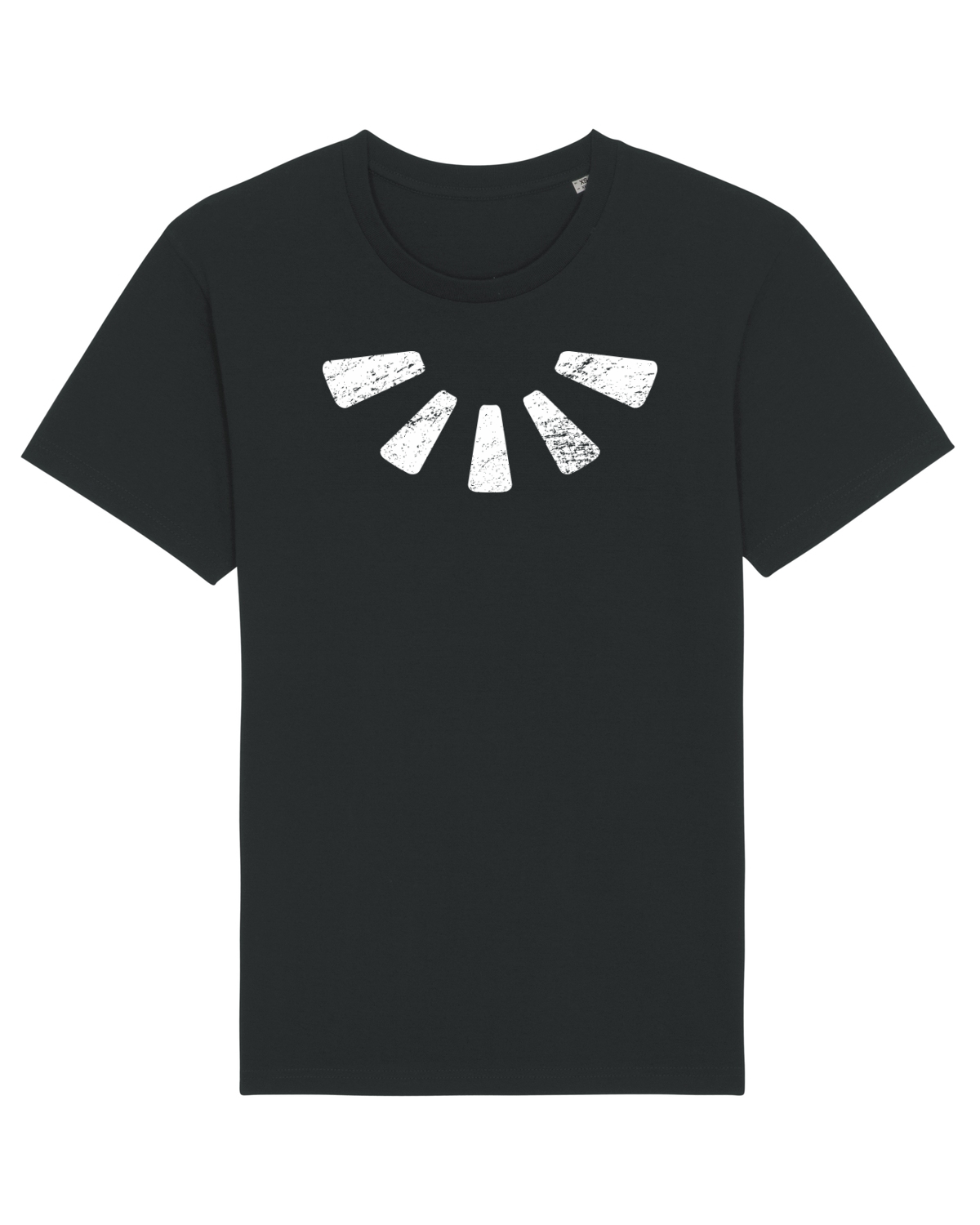Tricou mânecă scurtă Unisex Rocker Black