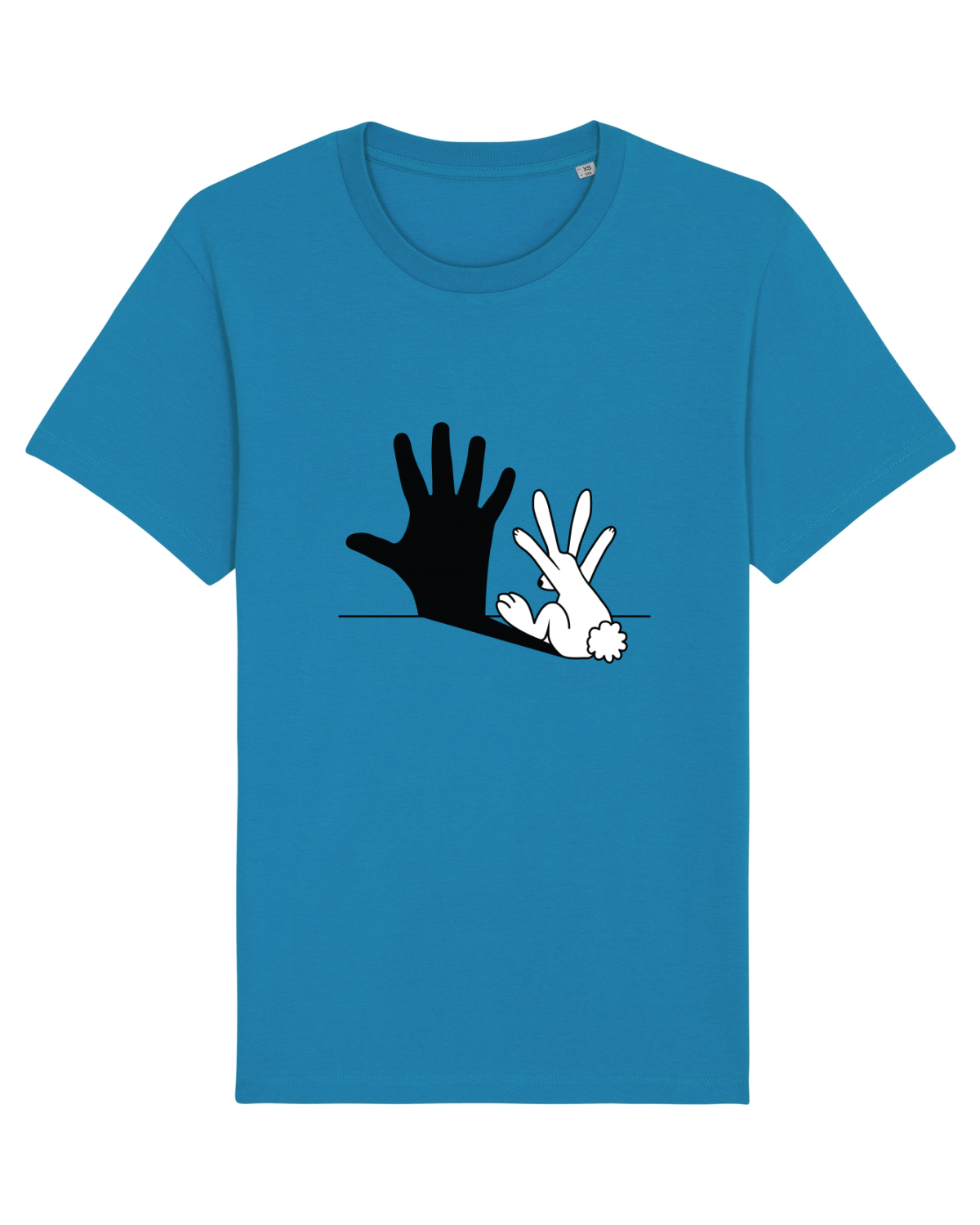 Tricou mânecă scurtă Unisex Rocker Azur