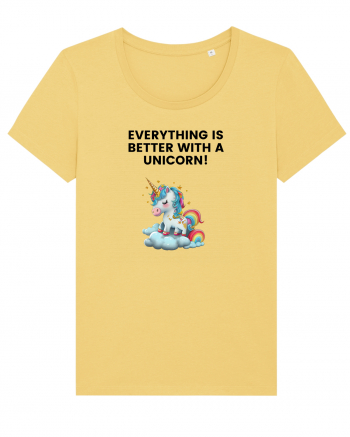 Unicorn dragut mesaj Everything is better with a unicorn!, design 1 Jojoba