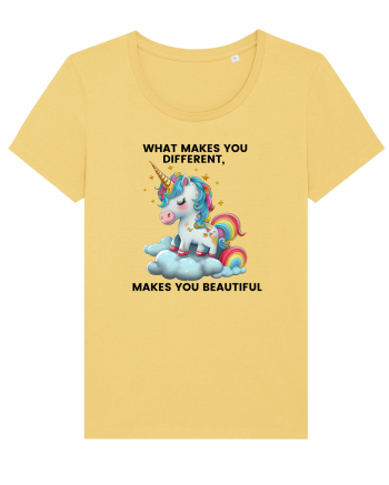 Unicorn mesaj What makes you different, makes you beautiful, design 1 Jojoba