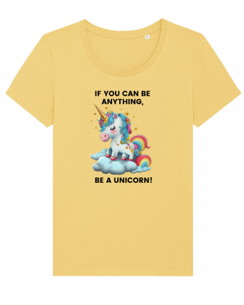 Unicorn dragut mesaj If you can be anything, be a unicorn, design 1 Jojoba