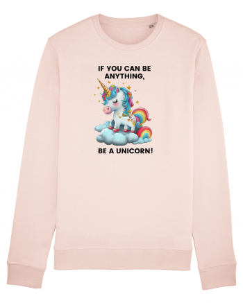 Unicorn dragut mesaj If you can be anything, be a unicorn, design 1 Candy Pink