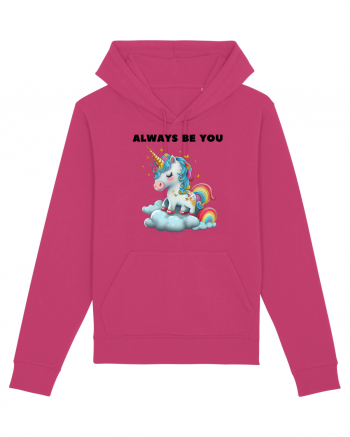 Unicorn mesaj ALWAYS BE YOU, design 1 Raspberry