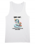 Unicorn Sorry I Can't, I Have to Walk My Unicorn, design 1 Maiou Bărbat Runs