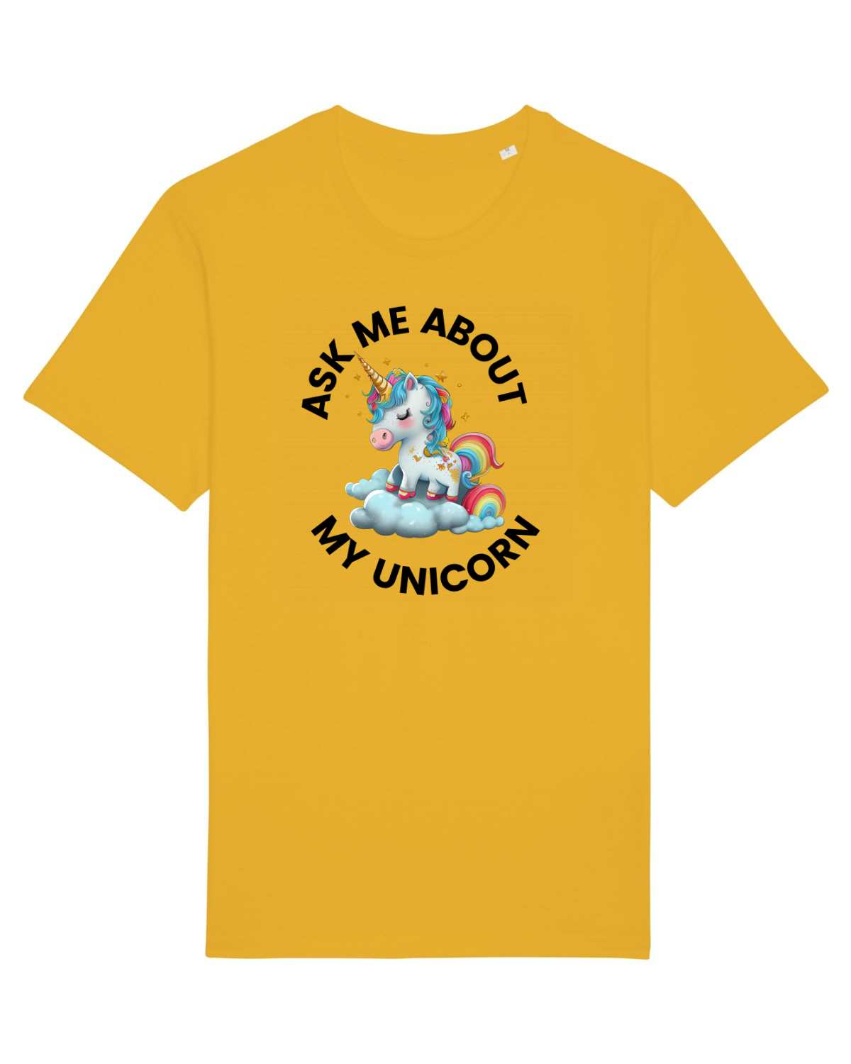 Tricou mânecă scurtă Unisex Rocker Spectra Yellow