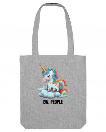 Unicorn Ew, People , design 1 Heather Grey