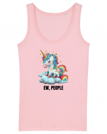 Unicorn Ew, People , design 1 Cotton Pink