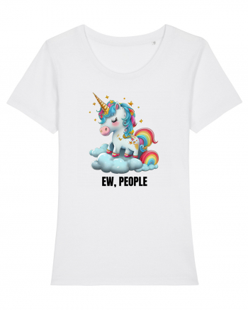 Unicorn Ew, People , design 1 White