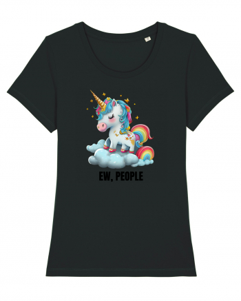 Unicorn Ew, People , design 1 Black