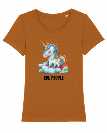 Unicorn Ew, People , design 1 Roasted Orange