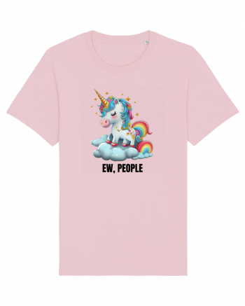 Unicorn Ew, People , design 1 Cotton Pink