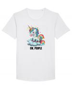 Unicorn Ew, People , design 1 Tricou mânecă scurtă guler larg Bărbat Skater