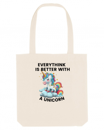 Unicorn Everythink is better with a Unicorn, design 1 Natural