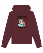 Unicorn Everythink is better with a Unicorn, design 1 Hanorac Unisex Drummer