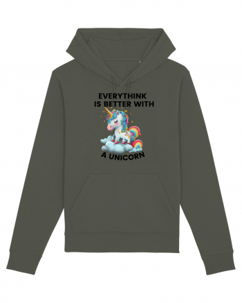 Unicorn Everythink is better with a Unicorn, design 1 Khaki