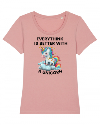 Unicorn Everythink is better with a Unicorn, design 1 Canyon Pink