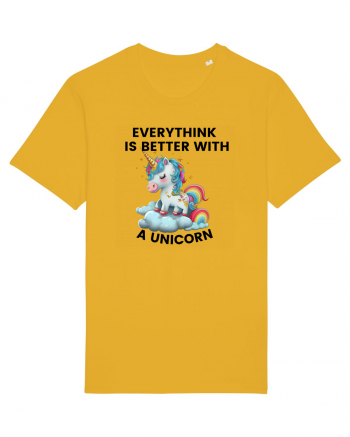 Unicorn Everythink is better with a Unicorn, design 1 Spectra Yellow