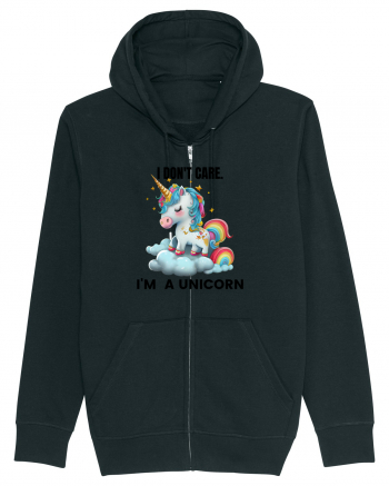 Unicorn I don't care. I'M A UNICORN, design 1 Black