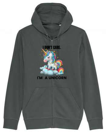 Unicorn I don't care. I'M A UNICORN, design 1 Anthracite