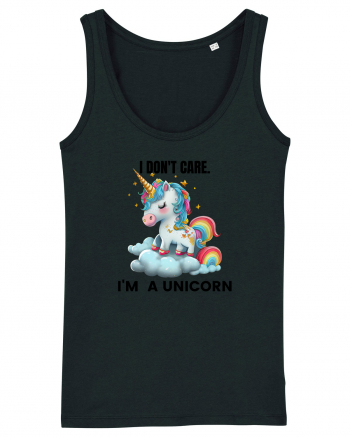 Unicorn I don't care. I'M A UNICORN, design 1 Black