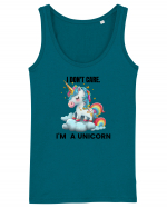 Unicorn I don't care. I'M A UNICORN, design 1 Maiou Damă Dreamer