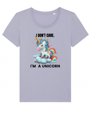 Unicorn I don't care. I'M A UNICORN, design 1 Lavender