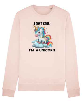 Unicorn I don't care. I'M A UNICORN, design 1 Candy Pink