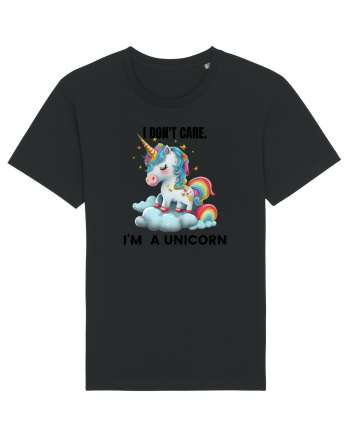 Unicorn I don't care. I'M A UNICORN, design 1 Black