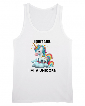 Unicorn I don't care. I'M A UNICORN, design 1 White