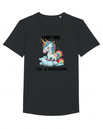 Unicorn I don't care. I'M A UNICORN, design 1 Black