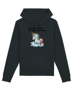 Unicorn mesaj UNICORN QUEENS ARE BORN IN JANUARY, design 1 Hanorac Unisex Drummer