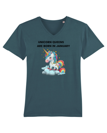Unicorn mesaj UNICORN QUEENS ARE BORN IN JANUARY, design 1 Stargazer
