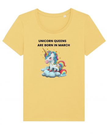 Unicorn mesaj UNICORN QUEENS ARE BORN IN MARCH,  design 1 Jojoba