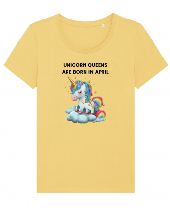 Unicorn mesaj UNICORN QUEENS ARE BORN IN april,  design 1 Jojoba